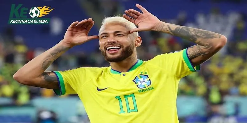 Neymar Junior - Cầu thủ bóng đá tài năng của đội bóng Brazil